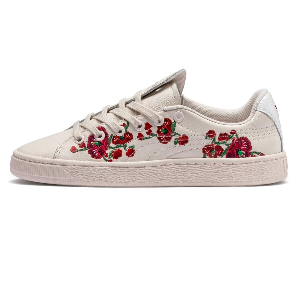 PUMA x SUE TSAI sneakers cherry blossoms blush pink red white 37.5 7.5